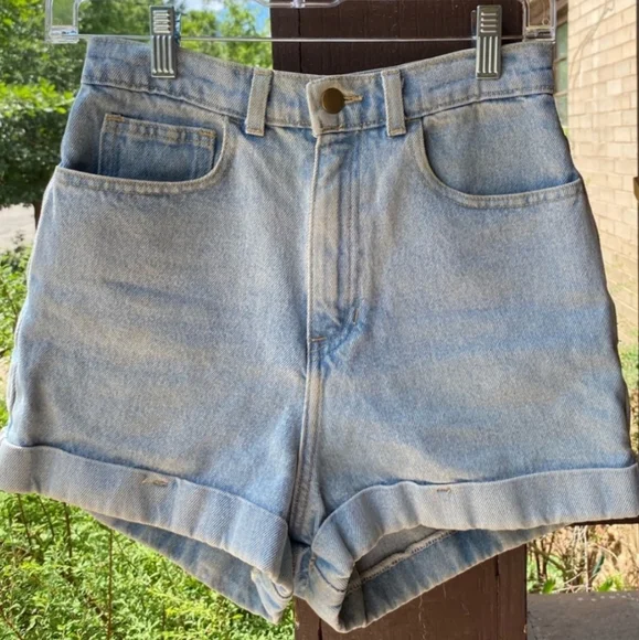 American apparel high waisted shorts - Picture 1 of 2